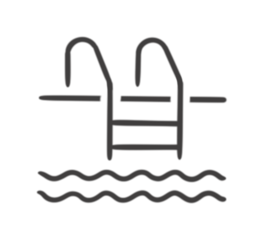 Accès libre à la piscine